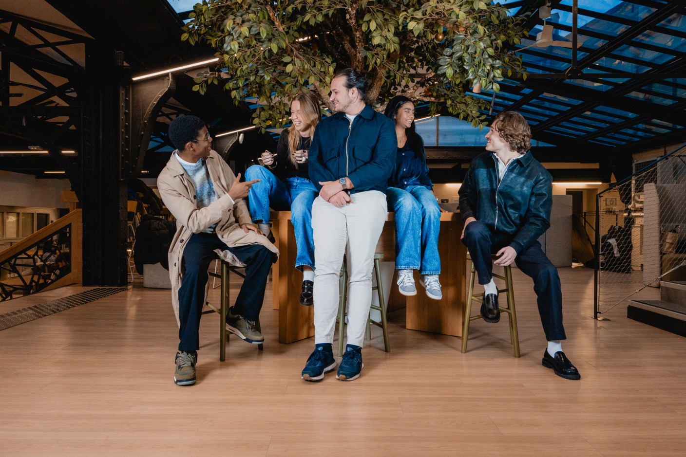 Sup Career étudiants dans les locaux à Paris